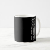 Mug Mois De Sensibilisation Pcos Turquoise Ruban Améri (Devant droit)