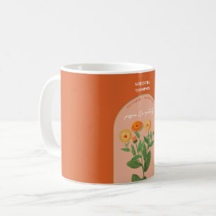 Mug Mois des fleurs de naissance Octobre Anniversaire