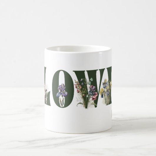 Mug Mois des fleurs en fleurs (Centre)