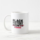 Mug Mois d'histoire des Noirs Période Hommes Afro-Amér (Gauche)