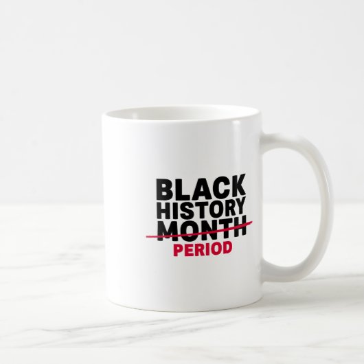 Mug Mois d'histoire des Noirs Période Hommes Afro-Amér (Droite)