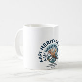 Mug Mois du patrimoine AAPI 2026 La puissance dans l'u (Devant gauche)