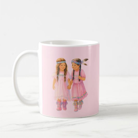 Mug Mois du patrimoine amérindien Ma soeur et moi (Gauche)