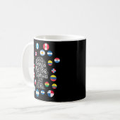 Mug Mois du patrimoine hispanique 2022 Fiers pays lati (Devant gauche)