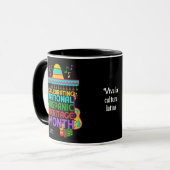 Mug MOIS DU PATRIMOINE HISPANIQUE coloré (Devant gauche)