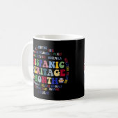 Mug Mois du patrimoine hispanique Pays latinos (Devant gauche)