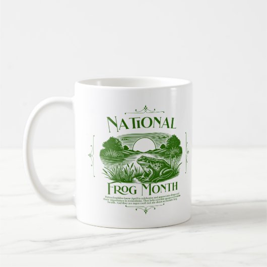 Mug Mois national de la grenouille (Gauche)