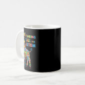 Mug Mois sensibilisation sur l'autisme Avril Puzzle Ac (Devant gauche)