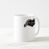 Mug Mois Skeleton Heart Hands LGBTQIA (Devant droit)