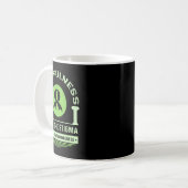 Mug Mois vert de sensibilisation à la santé mentale Lu (Devant gauche)