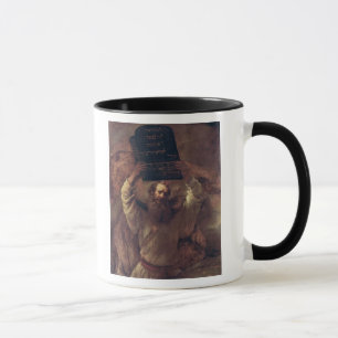 Mug Moïse heurtant les comprimés de la loi, 1659