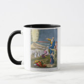 Mug Moïse séparant la Mer Rouge, d'une bible imprimée (Gauche)