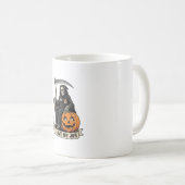 Mug Moissonneur de l'amour Emploi Faucheuse Halloween (Devant droit)