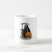 Mug Moissonneur de l'amour Emploi Faucheuse Halloween (Centre)