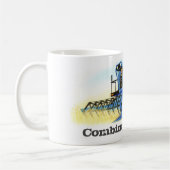 Mug Moissonneuse de cartel de la ferme de l'enfant (Gauche)