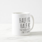 Mug Moitié capuche moitié saint (Devant droit)