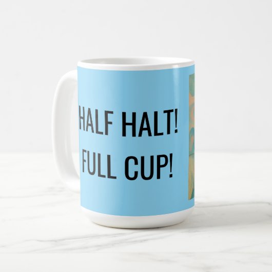 MUG MOITIÉ ! COUPE COMPLÈTE ! (Devant gauche)