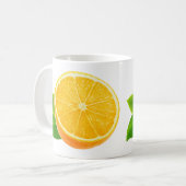 Mug Moitié d'orange (Devant gauche)