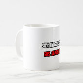 Mug Moitié hydrologue ... Half Superhero (Devant gauche)