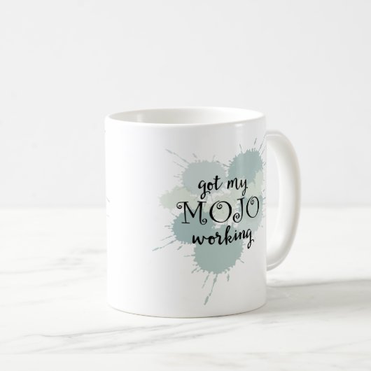 Mug Mojo Working Motivation (Devant droit)