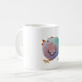 Mug Mok Chubby Chicken Chica, colorfull cut bird (Devant gauche)