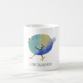 Mug Mok, Chubby Chicken Miko, colorfull, funny, bird (Centre)