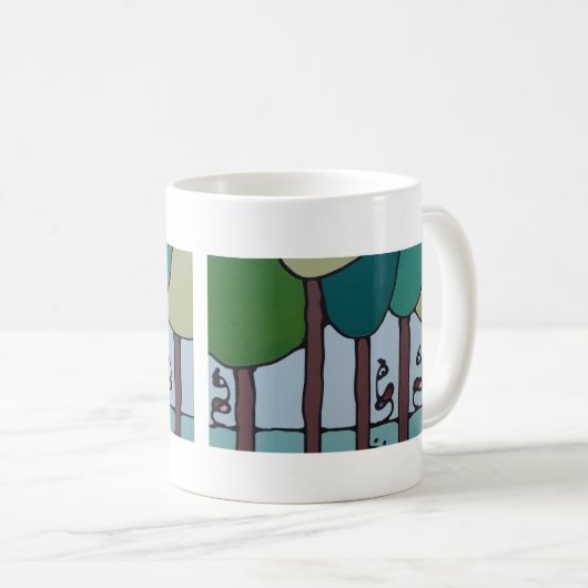 Mug Mok - Ducks between the trees (Devant droit)