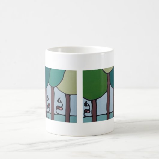 Mug Mok - Ducks between the trees (Centre)