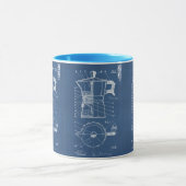 Mug Moka cafetiere expresso bialetti blueprint (Centre)