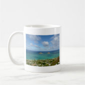Mug Moks outre du rivage de Lanikai (Gauche)