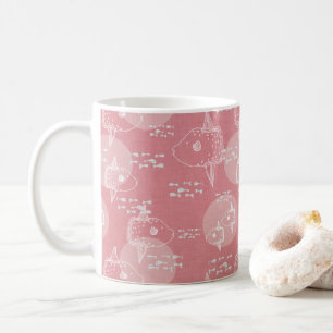 Mug Mola Mola Poisson rose de l'océan