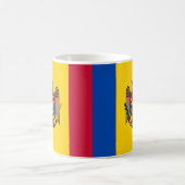 Mug Moldavie Drapeau en céramique Musique (Centre)