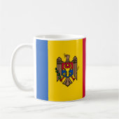 Mug Moldavie Drapeau en céramique Musique (Gauche)