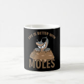 Mug Mole avec lunettes de soleil Moles (Centre)