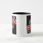 Mug Molécule d'ADN. Modèle moléculaire de l'ADN (Centre)