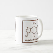 Mug Molécule de caféine (Devant droit)