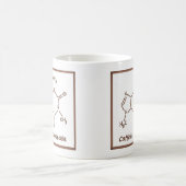 Mug Molécule de caféine (Centre)
