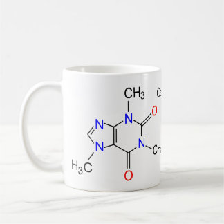 Mug Molécule de caféine