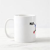 Mug Molécule de caféine (Gauche)