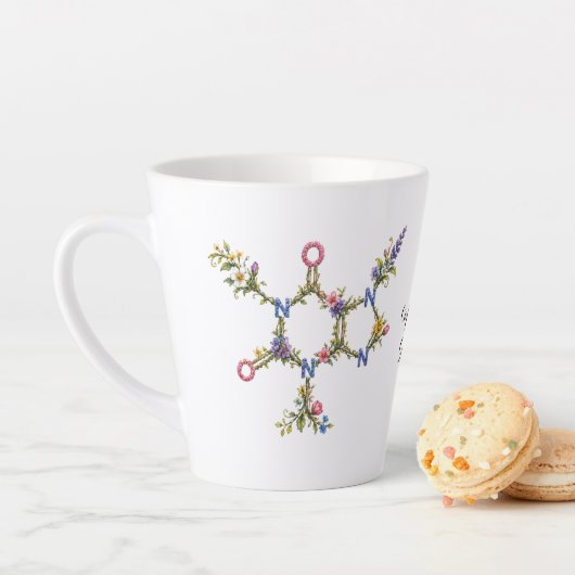Mug Molécule de Caféine Botanique (En situation)