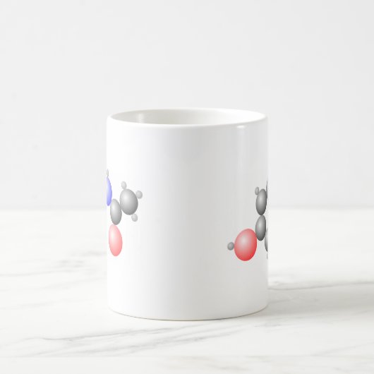 Mug Molécule de paracétamol (Centre)
