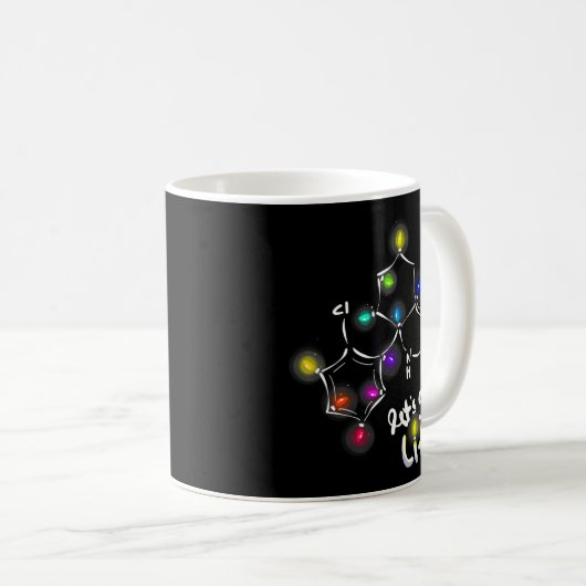 Mug Molécules de kétamine (Devant droit)