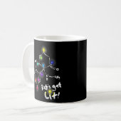 Mug Molécules de kétamine (Devant gauche)