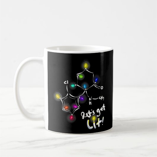 Mug Molécules de kétamine (Gauche)