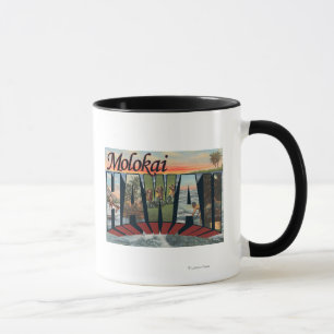 Mug Molokai, Hawaï - grandes scènes de lettre