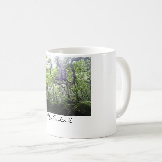 Mug Moloka'i "tasse de la forêt" (Devant droit)