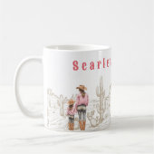 Mug Mom and daughter CowGirls Gift 11oz (Gauche)