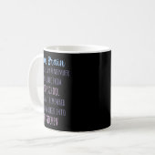 Mug Mom Brain Funny Definition Quote Sarcasm Women Mot (Devant gauche)