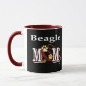 Mug MOM chien beagle (Gauche)