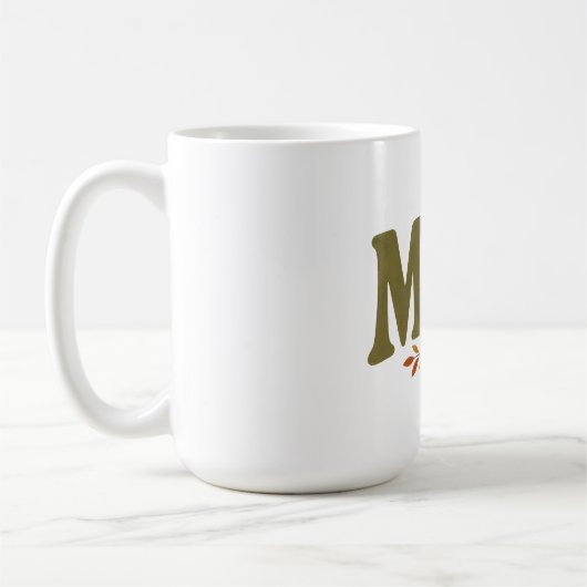 Mug MOM Confortable Automne Maternité (Gauche)